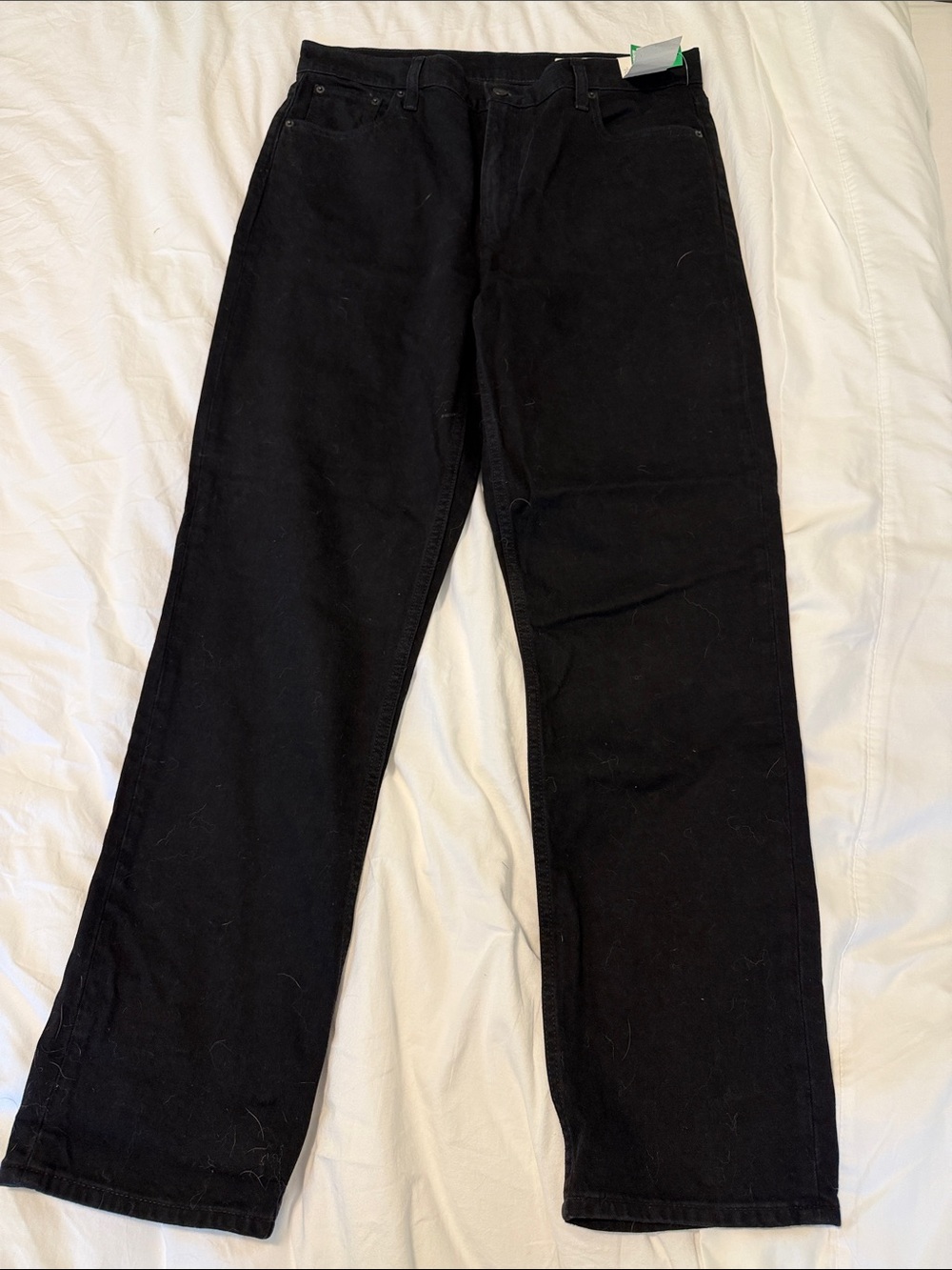 GAP Wide Leg Black Corduroy Pants